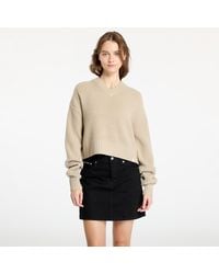 Calvin Klein - Pullover Jeans Chunky V-Neck Sweater - Lyst