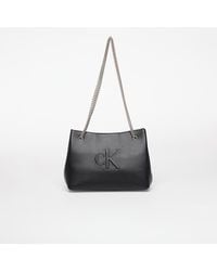 Calvin Klein - Bag Jeans Sculpted Chain Shoulder Bag - Lyst