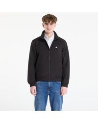 Calvin Klein - Jas Jeans Ls Unfilled Nylon Harrington Jacket - Lyst