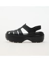 Crocs™ - | unisex | stomp fisherman | sandalen | schwarz | 33 - Lyst