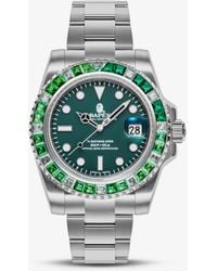 A Bathing Ape - Type 1 Bapex Crystal Stone Watches - Lyst