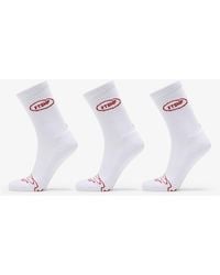 FTSHP - Socken Footshop Basic Crew Socks 3-Pack - Lyst