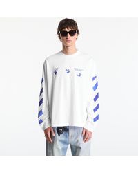 Off-White c/o Virgil Abloh - T-Shirt Bacco Arrow Skate L/S Tee - Lyst
