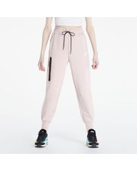 Nike Sportswear Tech Fleece Essential High-Rise Pant Pink - Rosa