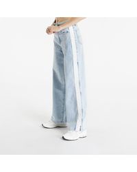 Tommy Hilfiger Claire High Rise Wide Recycled Jeans Denim - Blue