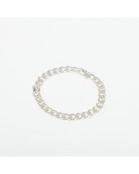 Twojeys - Bracelet unstoned cuban bracelet s - Lyst