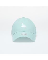 KTZ - Los Angeles Dodgers 9forty Adjustable Cap Green Fig/ White - Lyst