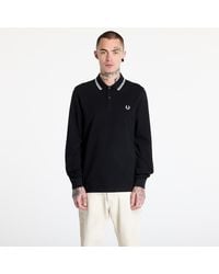 Fred Perry - T-Shirt Long Sleeve Twin Tipped Shirt - Lyst