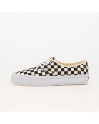 Vans - Baskets authentic reissue 44 lx checkerboard black/ off white eur 40 - Lyst