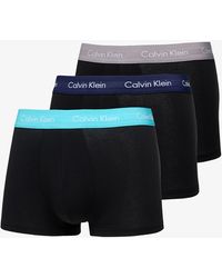 Calvin Klein - Cotton Stretch Low Rise Trunk 3-pack - Lyst