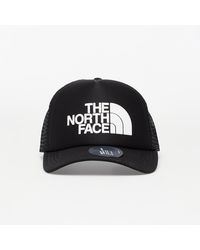The North Face - Tnf Logo Trucker Tnf Black/ Tnf White - Lyst