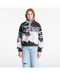 Columbia - Sweatshirt Helvetia Ii Printed Cropped Half Snap Shale Sisters/ Shale - Lyst