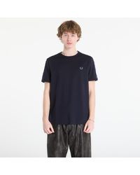 Fred Perry - T-Shirt Contrast Tape Ringer T-Shirt/ Ace - Lyst