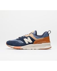 New Balance 997 Navy/ Beige - Bleu