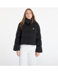 Calvin Klein - Jas Jeans Short Down Puffer Jacket - Lyst
