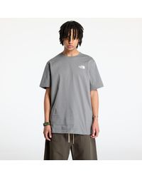 The North Face - T-Shirt Shortsleeve Box Nse Tee Smoked Pearl/ Hero - Lyst