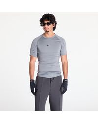 Nike - T-Shirt Pro Dri-Fit Tight Short-Sleeve Fitness Top Smoke - Lyst