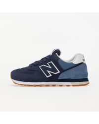 new balance 574 marred blue