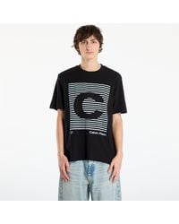 Calvin Klein - T-Shirt Jeans Ss 20S Io Ck Speaker Graphic Tee - Lyst