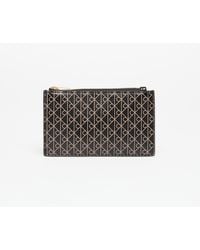 Calvin Klein - Wallet Emblem Aop Top Zip Cardholder - Lyst