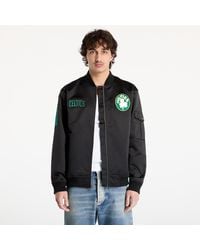 Mitchell & Ness - Veste nba team leader satin vintage logo celtics bomber xxl - Lyst