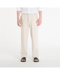 Calvin Klein - Pants Straight Linen Pull On Pant - Lyst