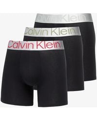 Calvin Klein - Reconsidered Steel Cotton Boxer Brief 3-pack / Grey Heather - Lyst