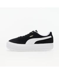 PUMA - Suede mayu black- white - Lyst
