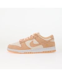 Nike - Sneakers Dunk Low Suede Sunset Haze/ Sunset Haze-Chalk- Eur - Lyst