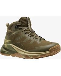Keen - Sneakers Targhee Apex Mid Wp Dark/ Khaki Eur - Lyst