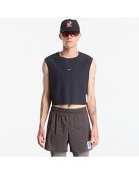 Satisfy - T-Shirt Justice Trail Cropped Muscle Tee - Lyst