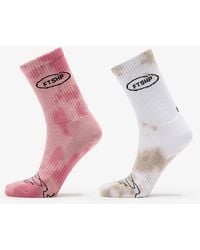 FTSHP - Chaussettes footshop basic crew socks 2-pack 39-42 - Lyst