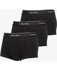Calvin Klein - Boxershorts Low Rise Trunk 3-Pack - Lyst
