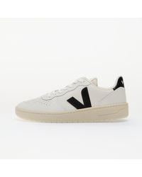 Veja - Sneakers V-10 Leather Ex-White_Black Eur - Lyst
