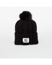 KTZ - Mütze Knit Medium Wmns Mlb Cable Wide Beanie New York Yankees - Lyst