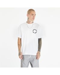 Carhartt - T-shirt s/s work varsity t-shirt white/ black xs - Lyst