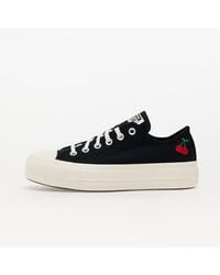 Converse - Sneakers Chuck Taylor All Star Lift Platform Cherries Black/ Egret/ Red Us 5.5 - Lyst