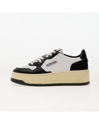 Autry - "Platform Low" Leather Sneakers - Lyst