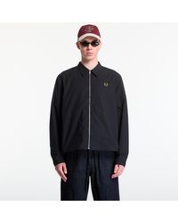 Fred Perry - Jas Poplin Overshirt - Lyst