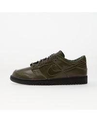 Nike - Baskets dunk low retro prm qs army olive/ army olive-black eur 40 - Lyst