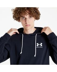 Under Armour - Sweatshirt Rival Terry Lc Hoodie/ Onyx - Lyst