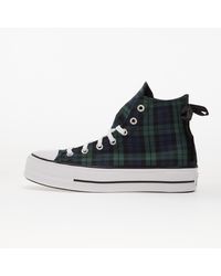 Converse - Sneakers Chuck Taylor All Star Lift Platform Plaid Hi/ Eur - Lyst