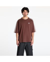 adidas Originals - T-Shirt Adidas Adicolor Oversized T-Shirt Auburn/ Off - Lyst