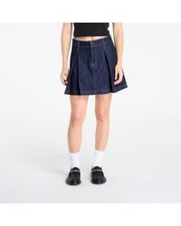 Calvin Klein - Jeans Pleated Denim Skirt - Lyst