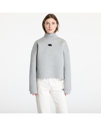 The North Face - Sweatshirt Mock Neck Relaxed Sweater - Lyst