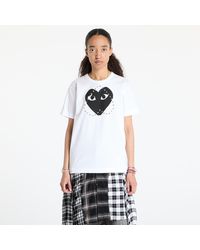 COMME DES GARÇONS PLAY - T-Shirt Print X Studc T-Shirt - Lyst