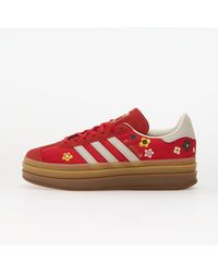 adidas Originals - Sneakers Adidas Gazelle Bold W Better Scarlet/ Off/ Eqtyel Eur - Lyst