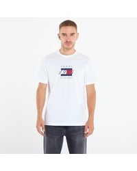 Tommy Hilfiger - T-Shirt Linear Flag Graphic Tee - Lyst