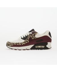 Nike - Sneakers Wmns Air Max 90 Sail/ Burgundy Crush- Eur - Lyst