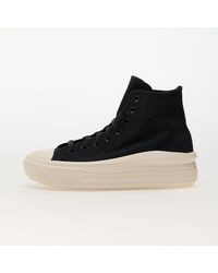 Converse - Sneakers Chuck Taylor All Star Move Platform Colorful Suede Shadow Woods/ Egret - Lyst